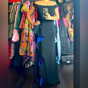 Black tie dress
